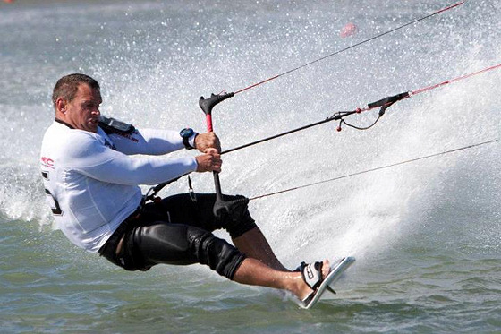 Rob Douglas and Charlotte Consorti are the 2012 Kite Speed world champions.